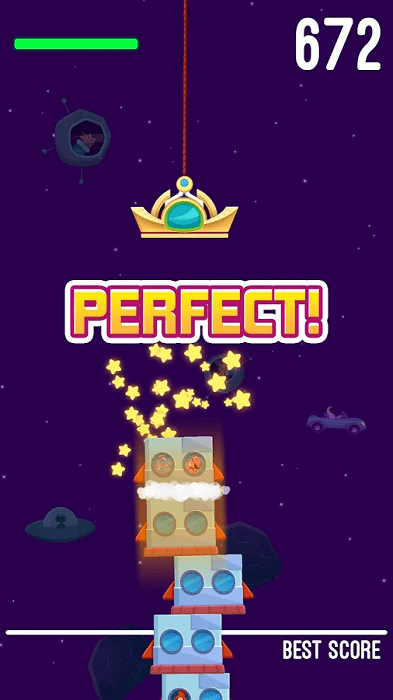 摩天大楼堆栈建设者游戏游戏截图3