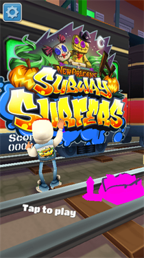 地铁跑酷原神金币版本游戏截图1