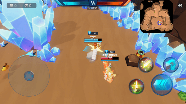 碰碰蛇2手游游戏截图1