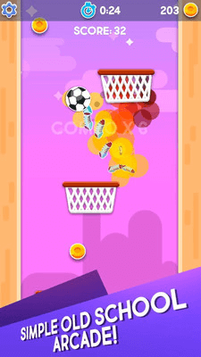 箍击中球游戏截图2