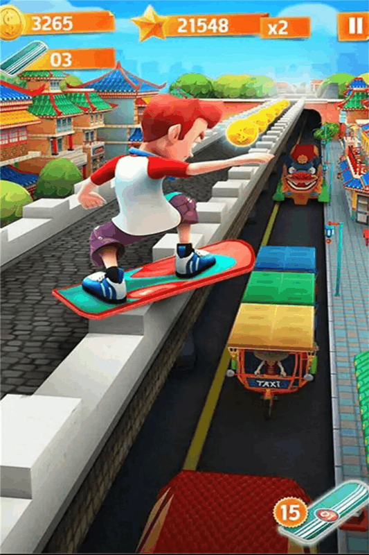 地铁极限跑酷游戏截图4