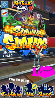 地铁跑酷原神金币版本游戏截图2