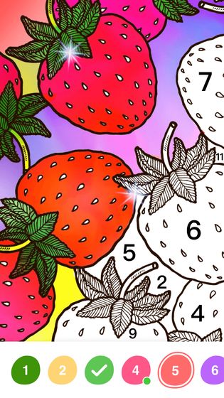 艺术数字填色书游戏截图2