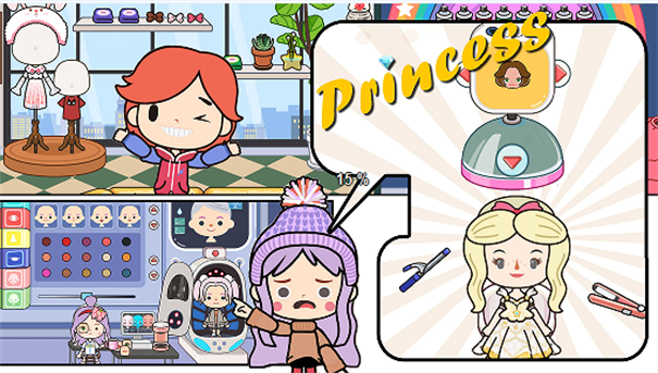 米加小镇城堡游戏截图3