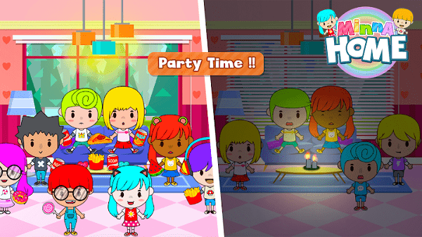 minna home sweet假装游乐场游戏游戏截图3