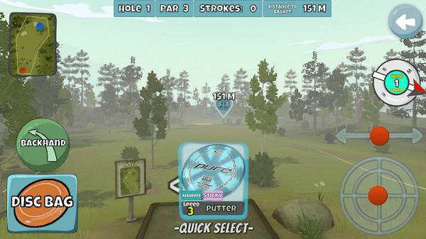 圆盘高尔夫谷disc golf valley游戏游戏截图5