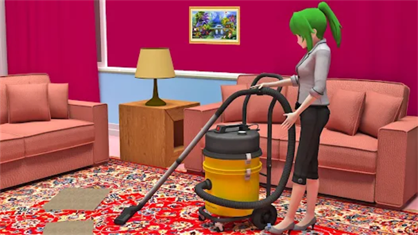 母亲模拟器虚拟家庭游戏截图3