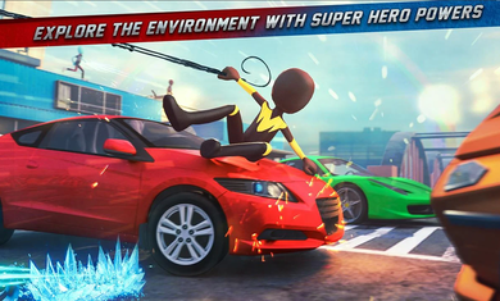 冰蜘蛛火柴绳英雄大佬游戏截图4