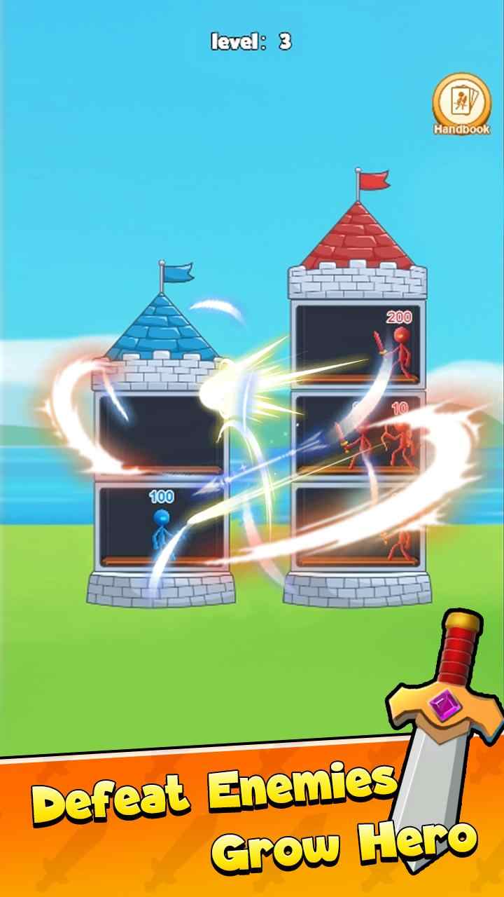 进化塔突袭者-游戏截图2