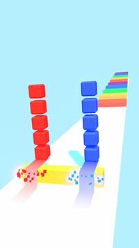 红蓝紫堆砖游戏截图1