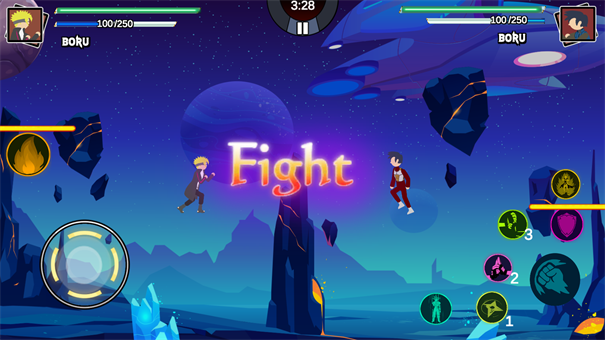 火柴人龙影战士全人物解锁游戏截图1