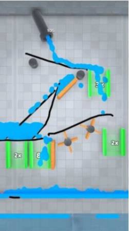 填满彩水游戏截图1