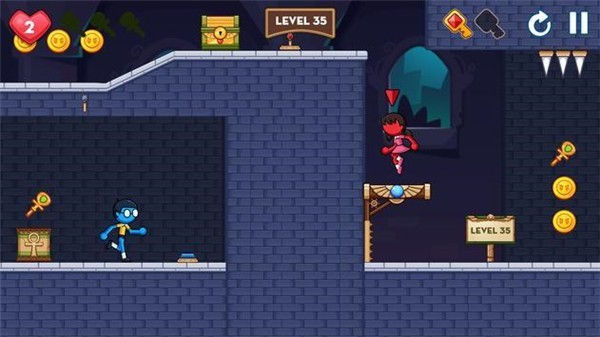 火柴人双王-游戏截图1