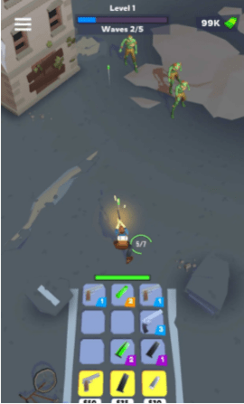 武器合并生存游戏截图1