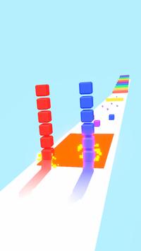 红蓝紫堆砖游戏截图3