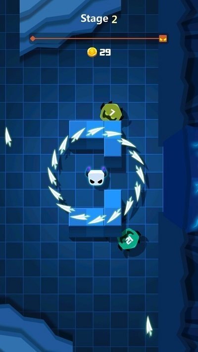 五颜六色的飞刀-游戏截图1