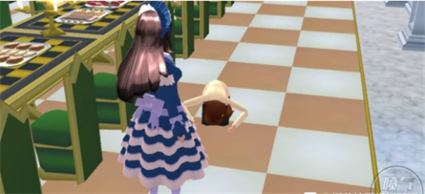 樱花校园模拟器紫藤礼服版游戏截图1