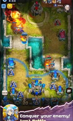 手工城堡世界大战-游戏截图2