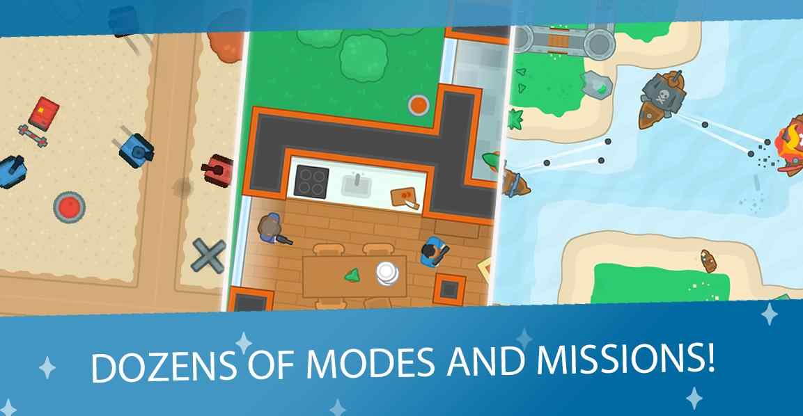 双人迷你战争游戏截图1