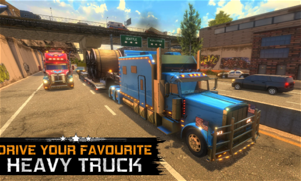 美国卡车模拟器变革游戏截图1