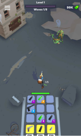 武器合并生存游戏截图2