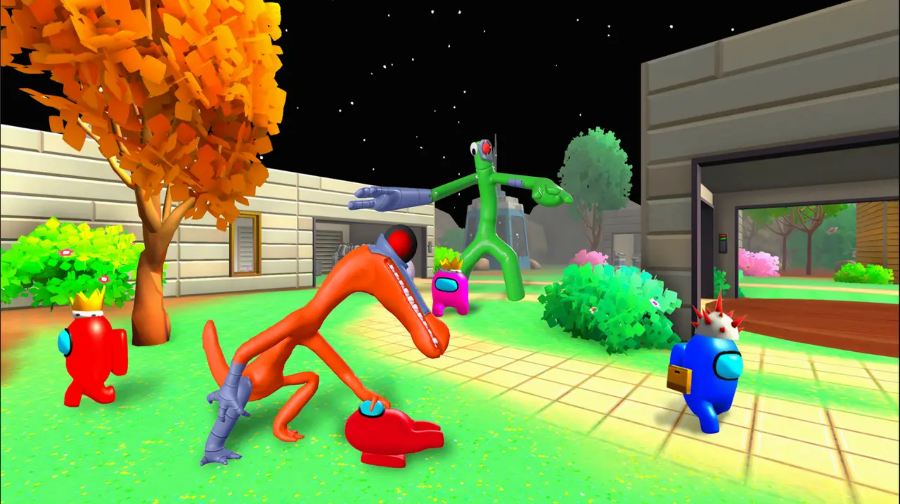 彩虹朋友太空狼人杀3D版-游戏截图3