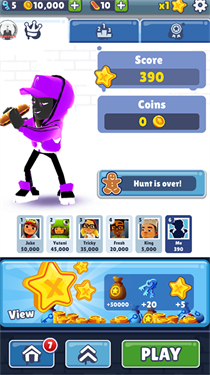 地铁跑酷墨水HC变速版-游戏截图1