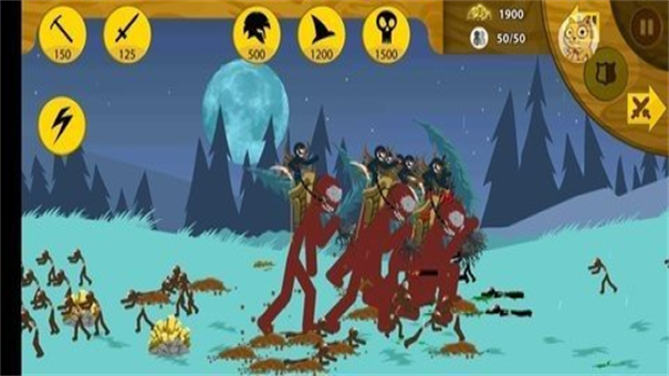 火柴人战争遗产召唤死神巨人游戏截图3