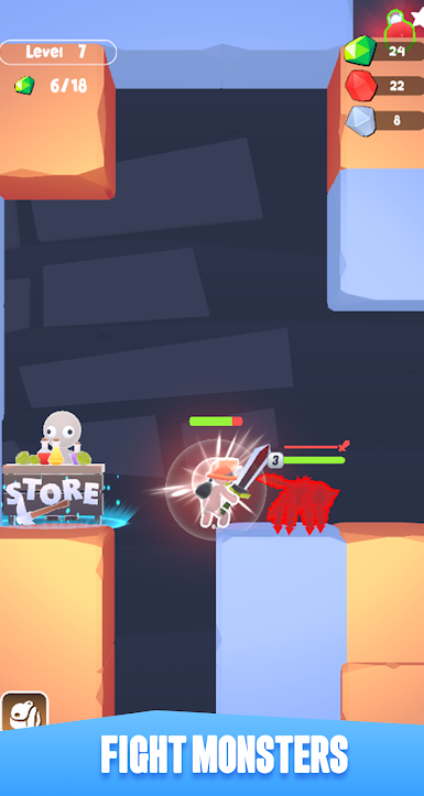 挖掘战斗3D-游戏截图2