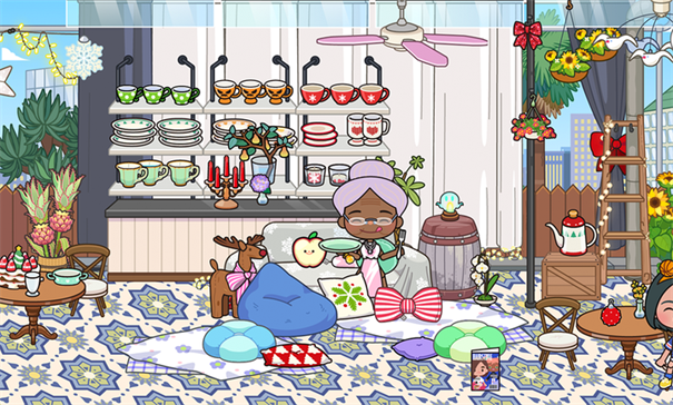 米加小镇世界加油站游戏截图3