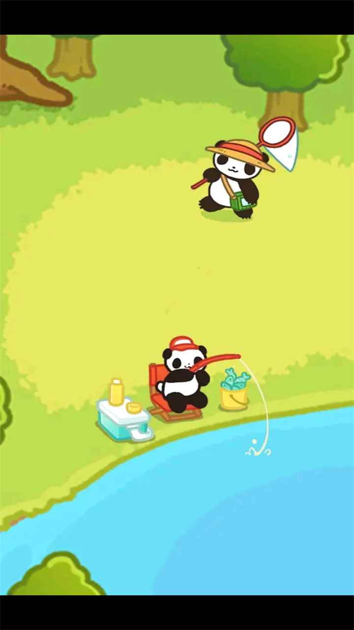 熊猫创造露营岛游戏截图1