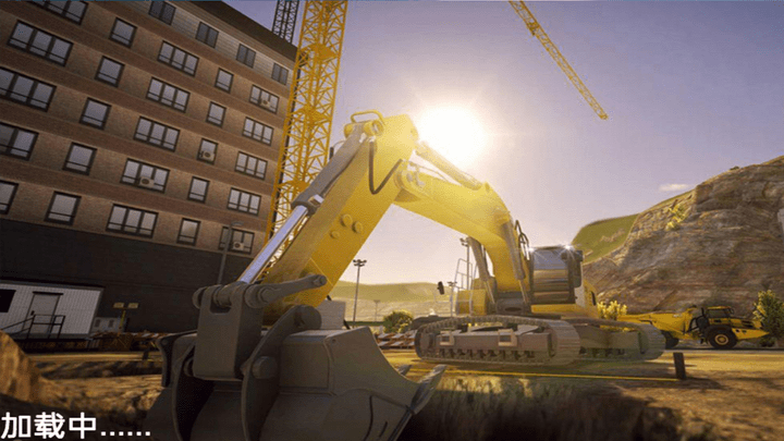 技校挖掘机模拟器游戏截图1
