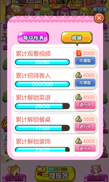 甜蜜餐厅红包版-游戏截图1