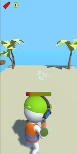 橡皮人火箭筒-游戏截图3