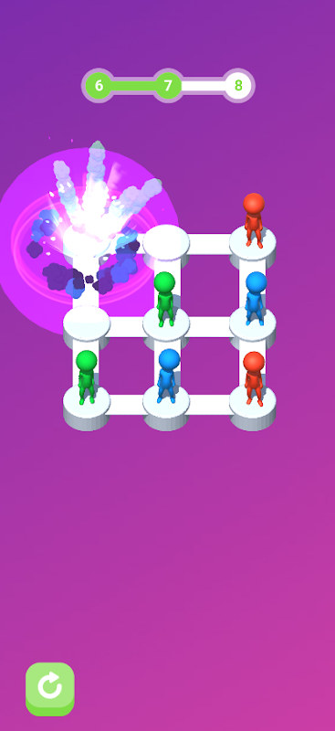 火柴人炸弹引线游戏截图2