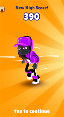 地铁跑酷墨水HC变速版-游戏截图2