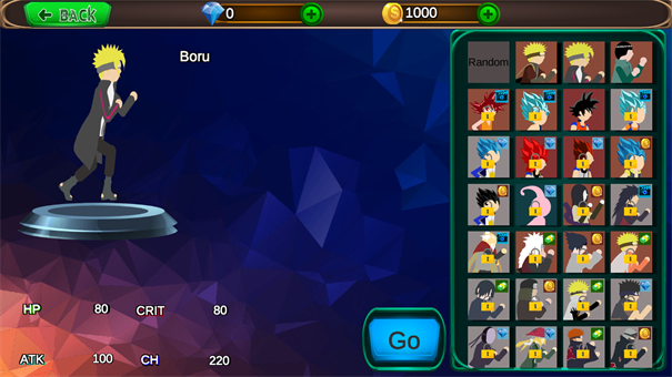 火柴人龙影战士全人物解锁游戏截图3