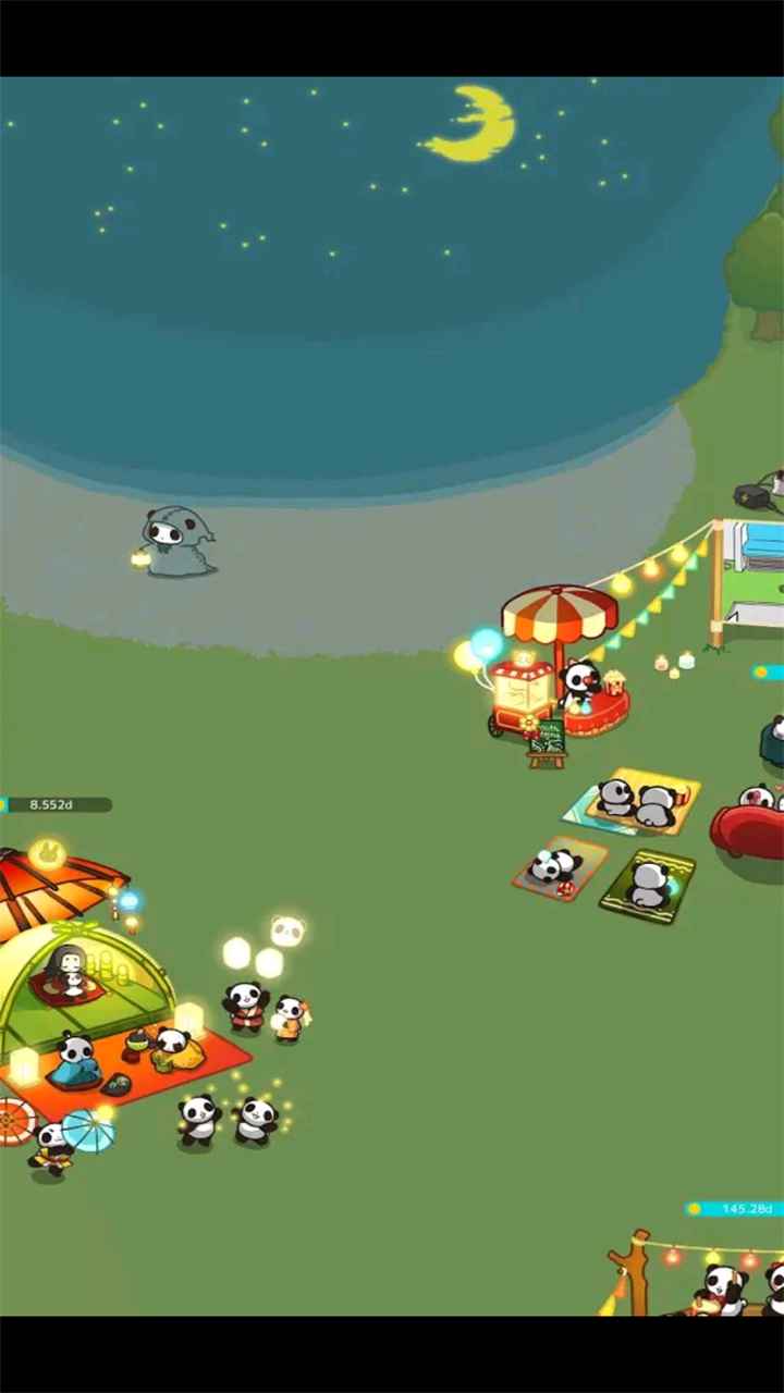 熊猫创造露营岛游戏截图2