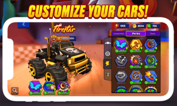 越野车竞速赛游戏游戏截图1