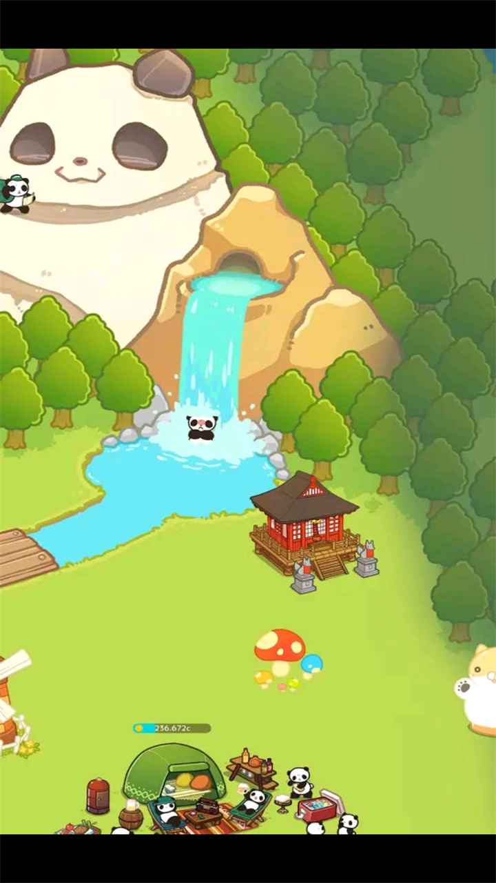 熊猫创造露营岛游戏截图4