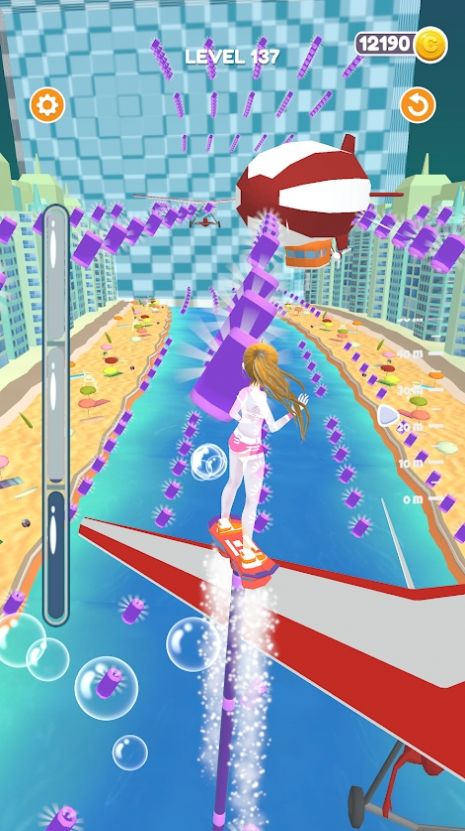 飞板比赛-游戏截图1