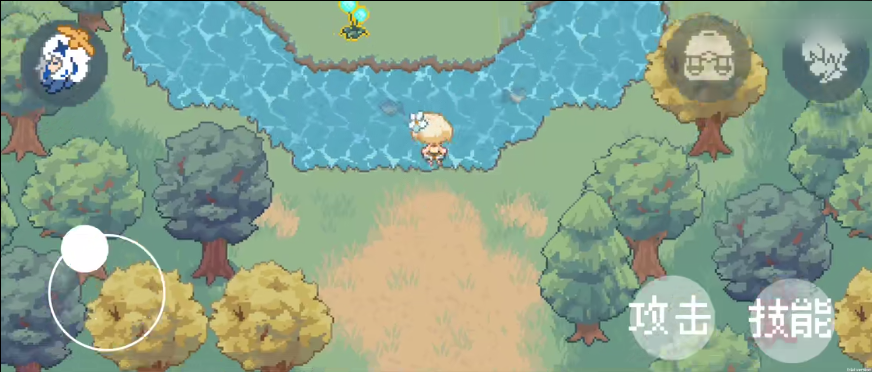 像素风原神游戏截图1