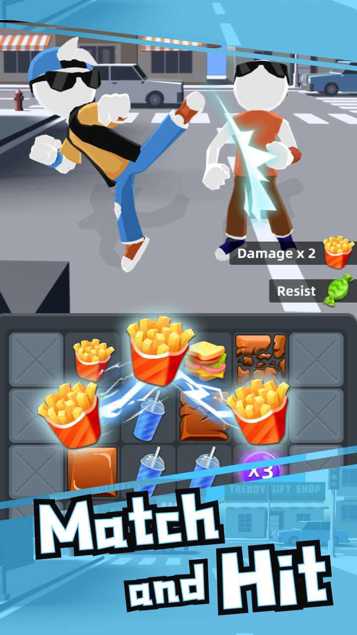 街头打架-游戏截图4