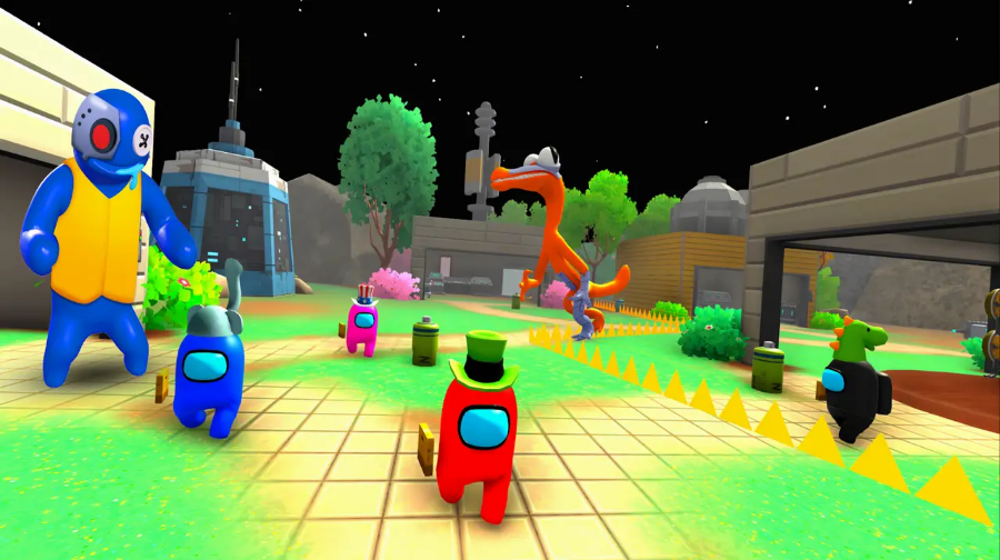 彩虹朋友太空狼人杀3D版-游戏截图4