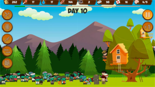 僵尸森林生存-游戏截图1