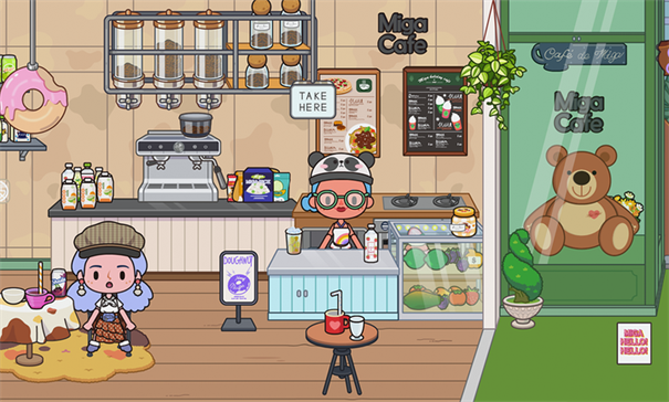 米加小镇世界加油站游戏截图1