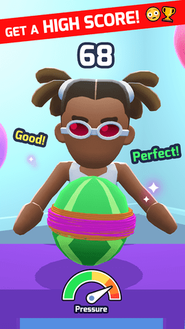 皮筋碎西瓜-游戏截图2