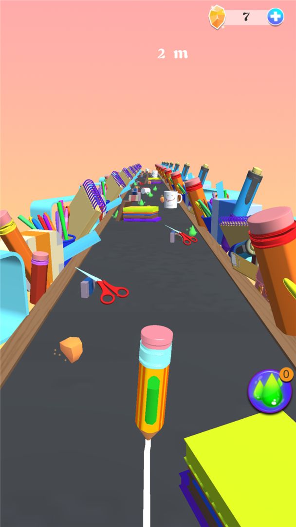 奔跑吧笔芯-游戏截图2