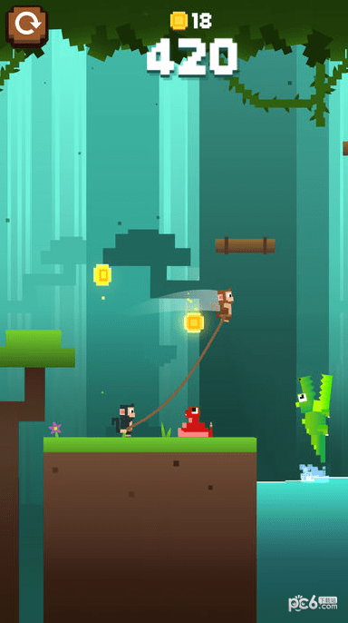 猴子绳索-游戏截图4