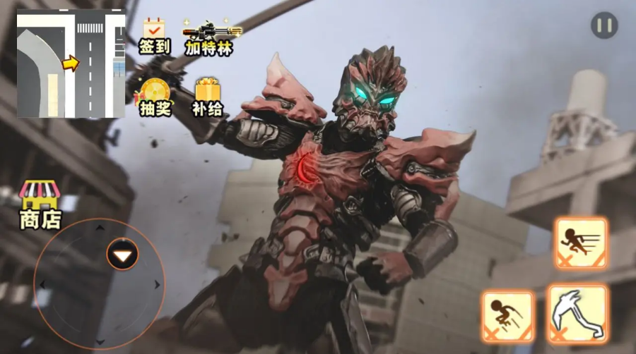 都市机甲大战-游戏截图1